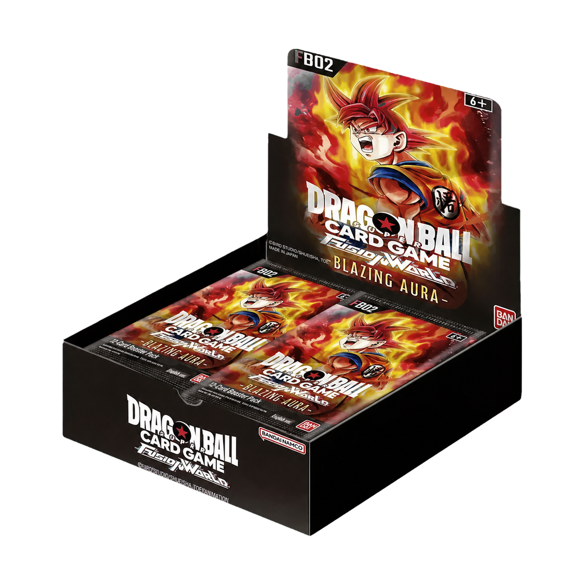 Dragon Ball Super Fusion World Blazing Aura  Display FB02 EN