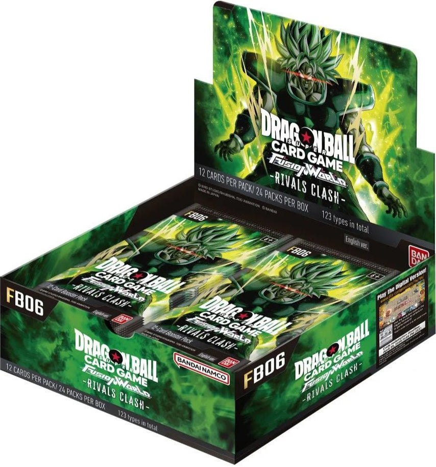 Dragon Ball Super Card Game - Fusion World RIVALS CLASH FB06 Booster Display (24 Packs) - EN - LAKE - CARDS