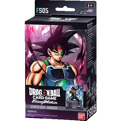 DRAGON BALL SUPER STARTER DECK BARDOCK FS05 - LAKE - CARDS