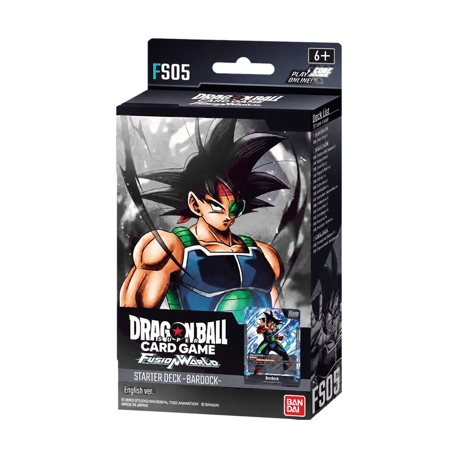 DRAGON BALL SUPER STARTER DECK BARDOCK FS05