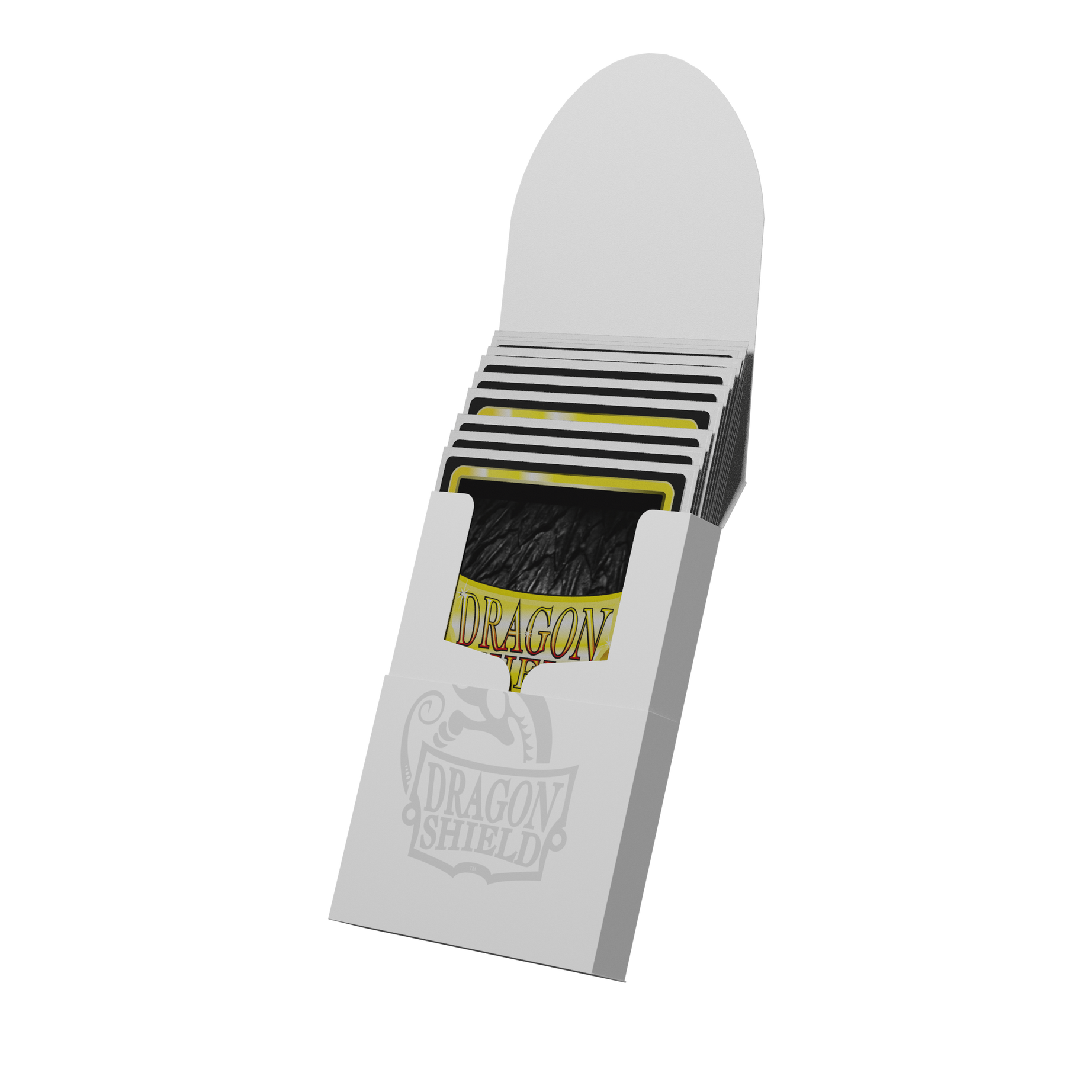 Dragon Shield Cube Shell Ashen White – Kartenaufbewahrung