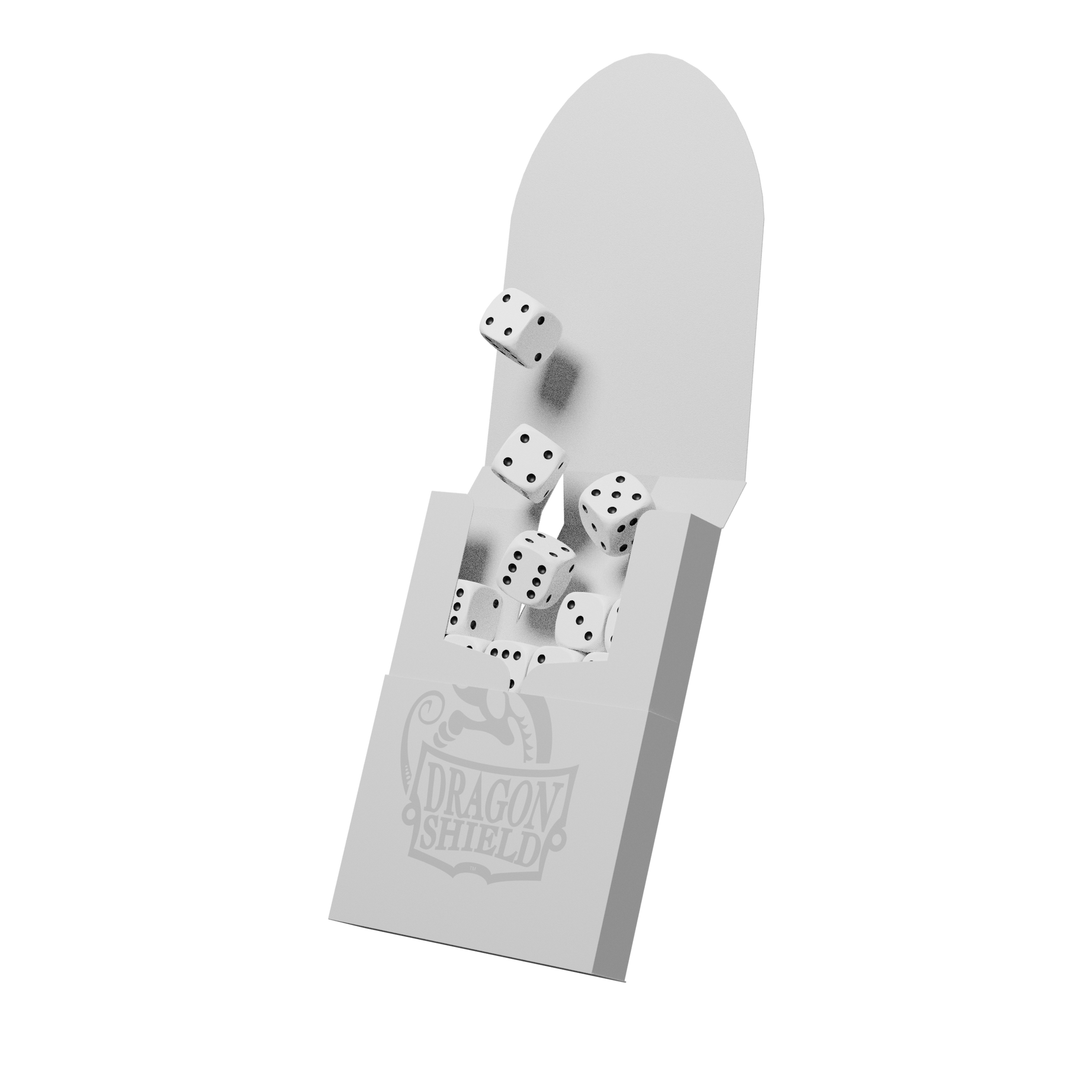 Dragon Shield Cube Shell Ashen White – sicherer Verschluss