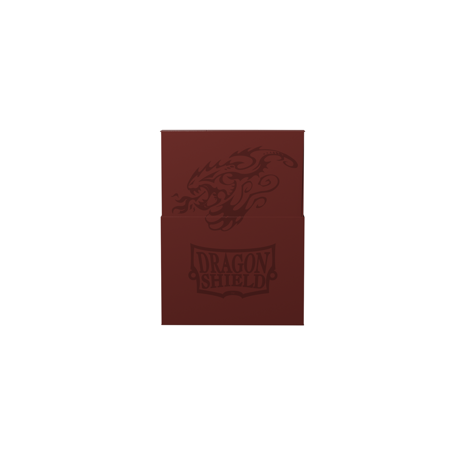 Dragon Shield Cube Shell Blood Red – geöffnete Shell