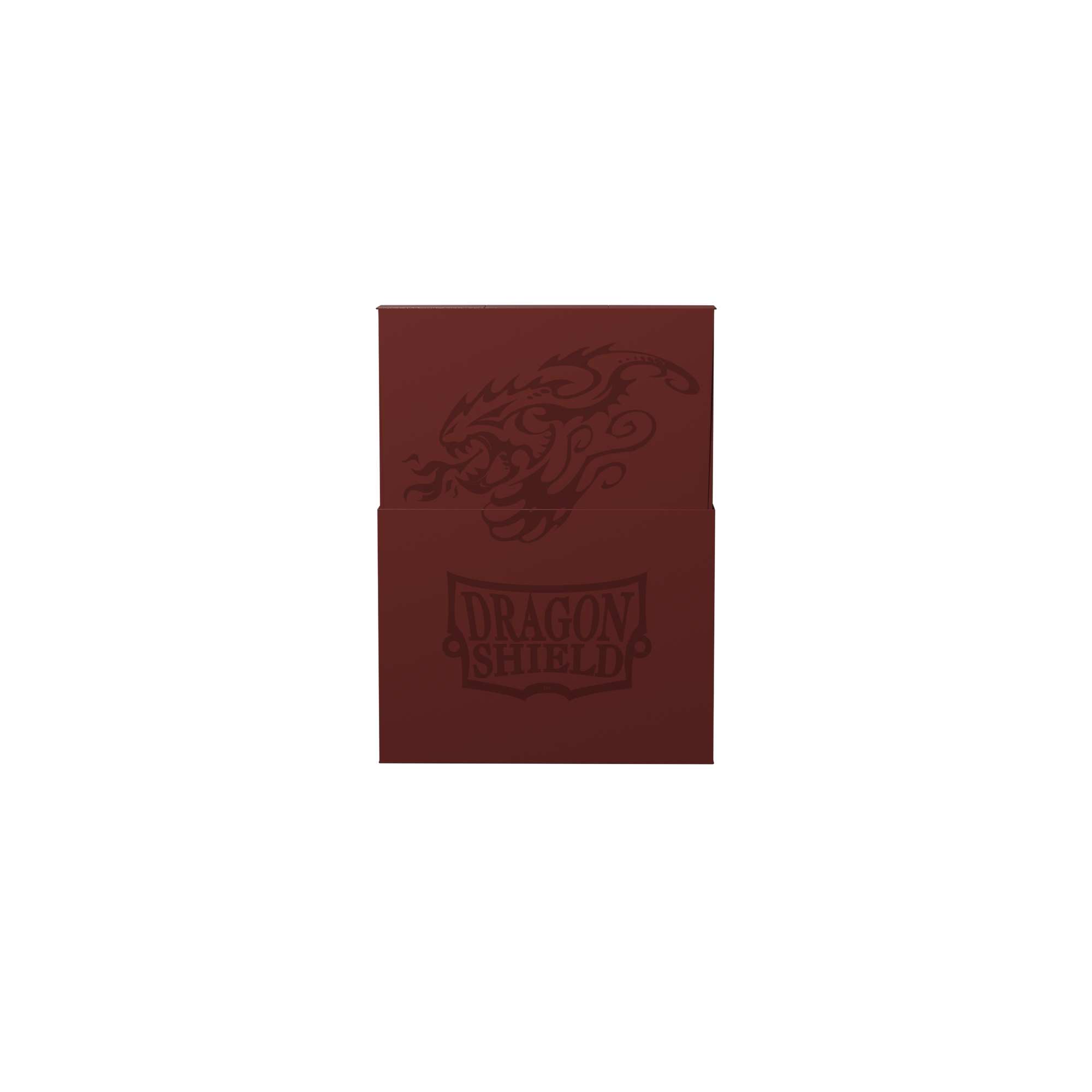 Dragon Shield Cube Shell Blood Red – geöffnete Shell