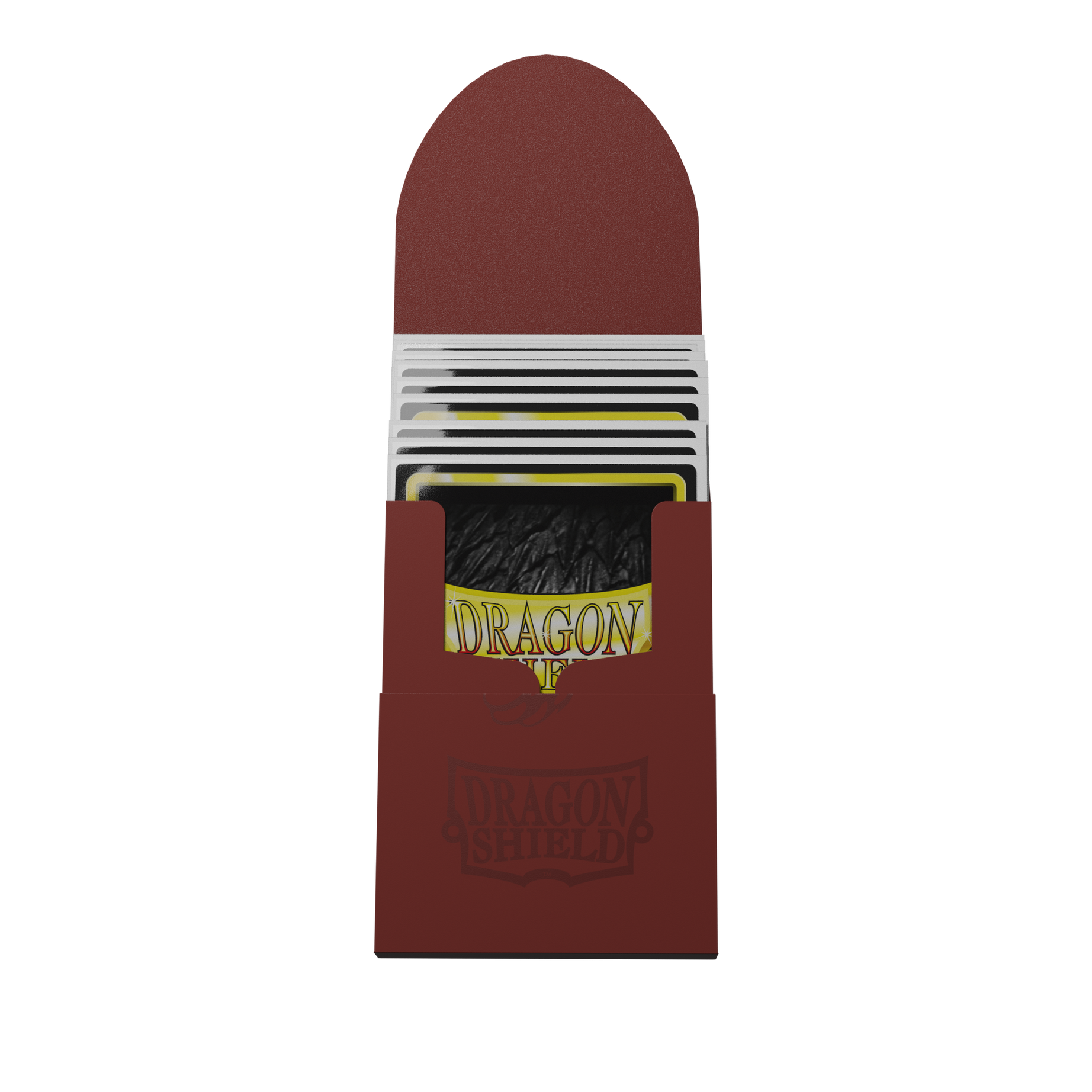 Dragon Shield Cube Shell Blood Red – Kartenaufbewahrung
