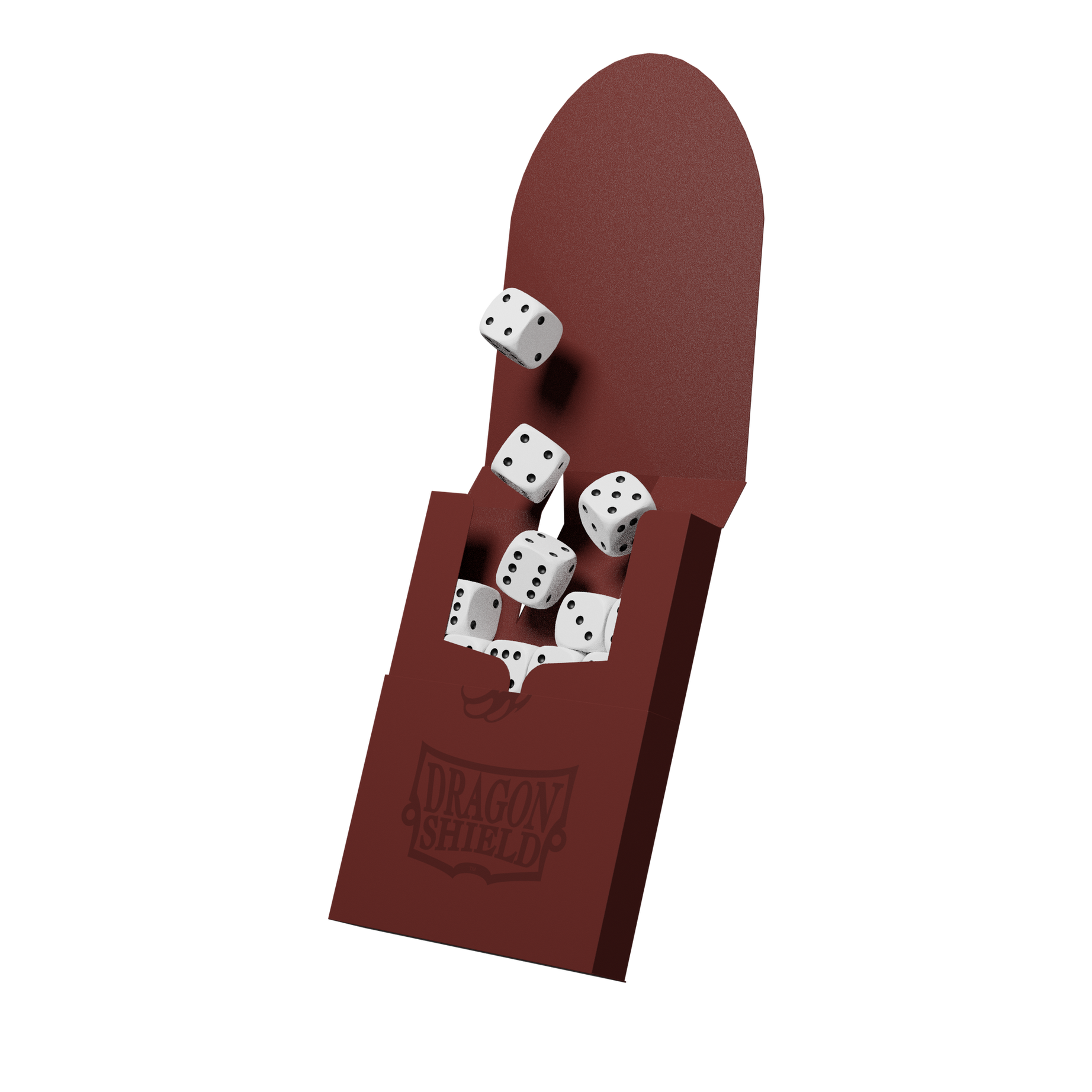 Dragon Shield Cube Shell Blood Red – Seitenansicht