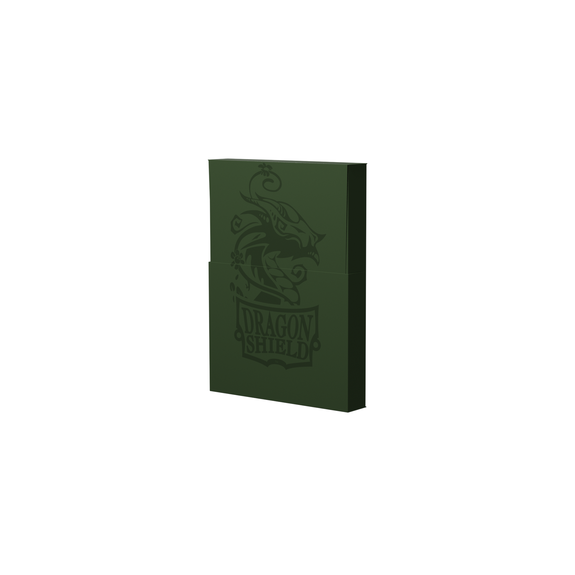 Dragon Shield Cube Shell Forest Green – Produktansicht; verkauft wird 1 Shell