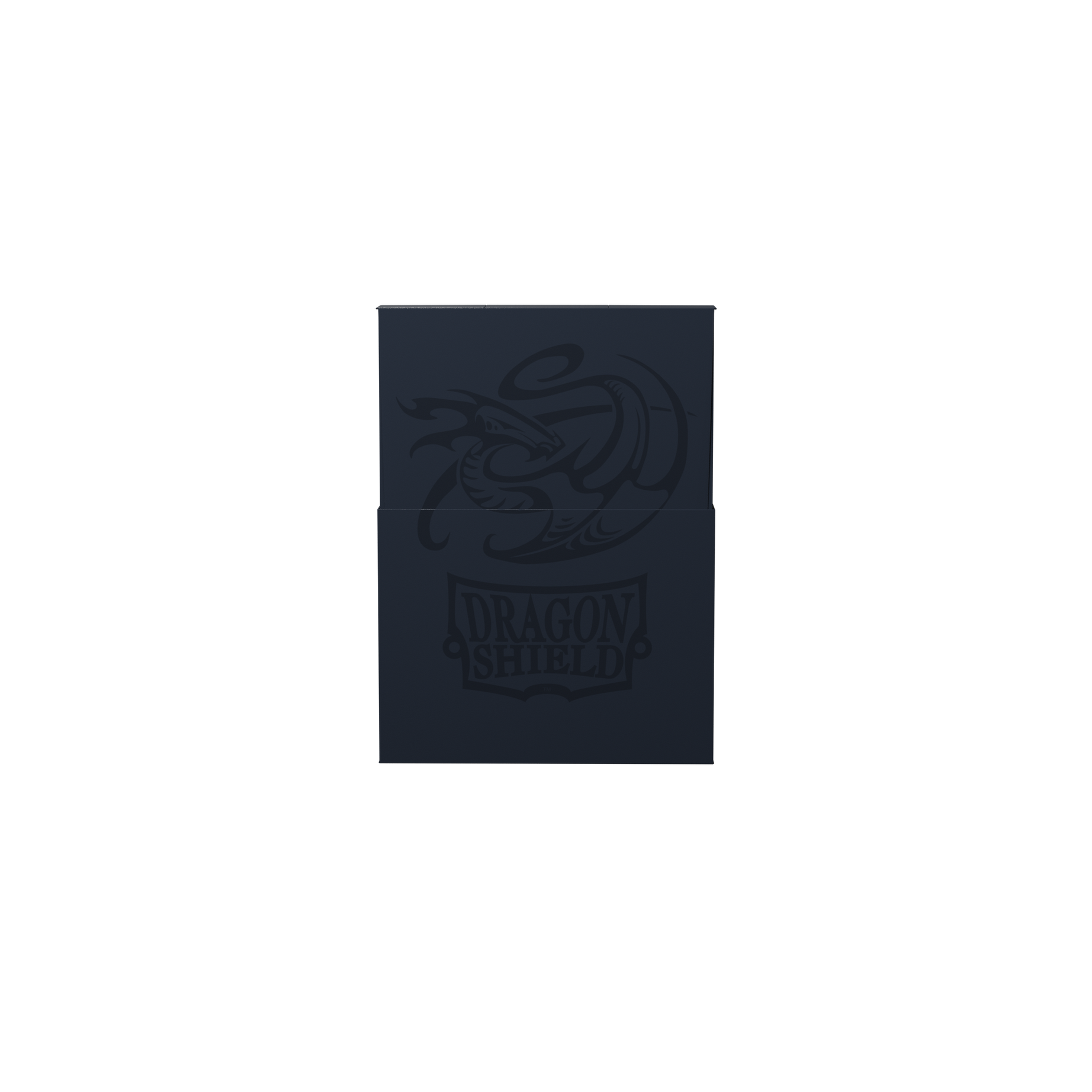 Dragon Shield Cube Shell Midnight Blue – geöffnete Shell