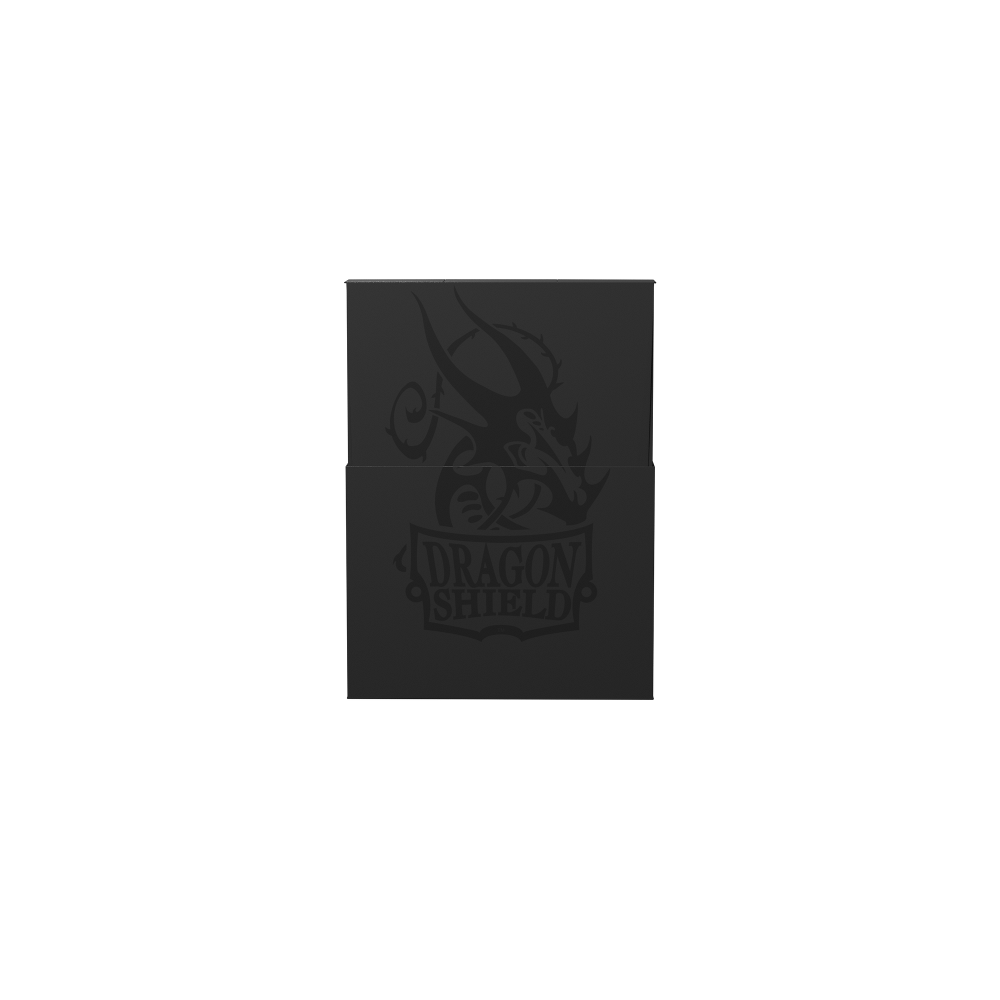 Dragon Shield Cube Shell Shadow Black – geöffnete Shell