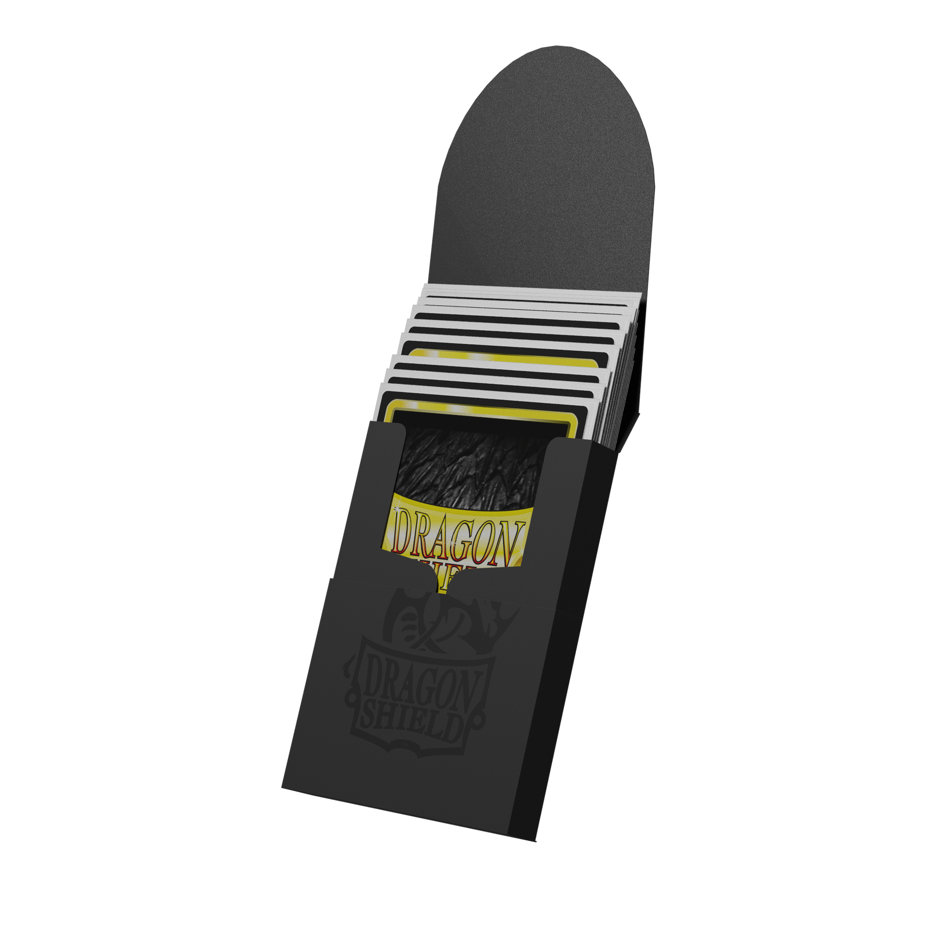 Dragon Shield Cube Shell Shadow Black – Kartenaufbewahrung