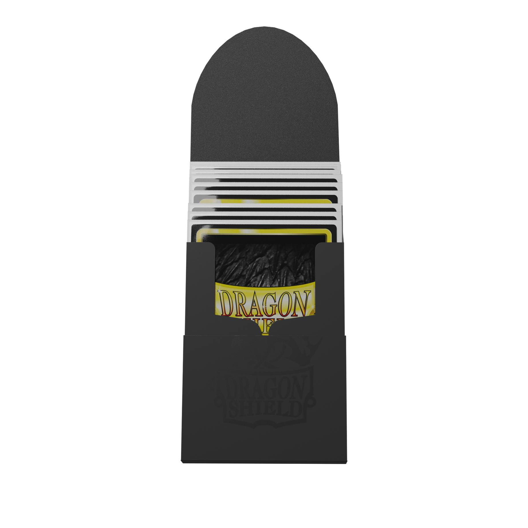 Dragon Shield Cube Shell Shadow Black – Seitenansicht