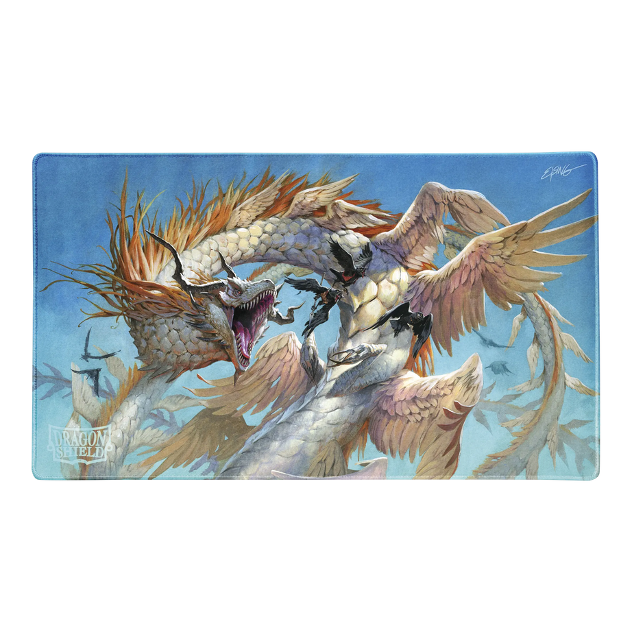 Dragon Shield The Ejsingandr Playmat – ausgerollt – 1200 × 1200
