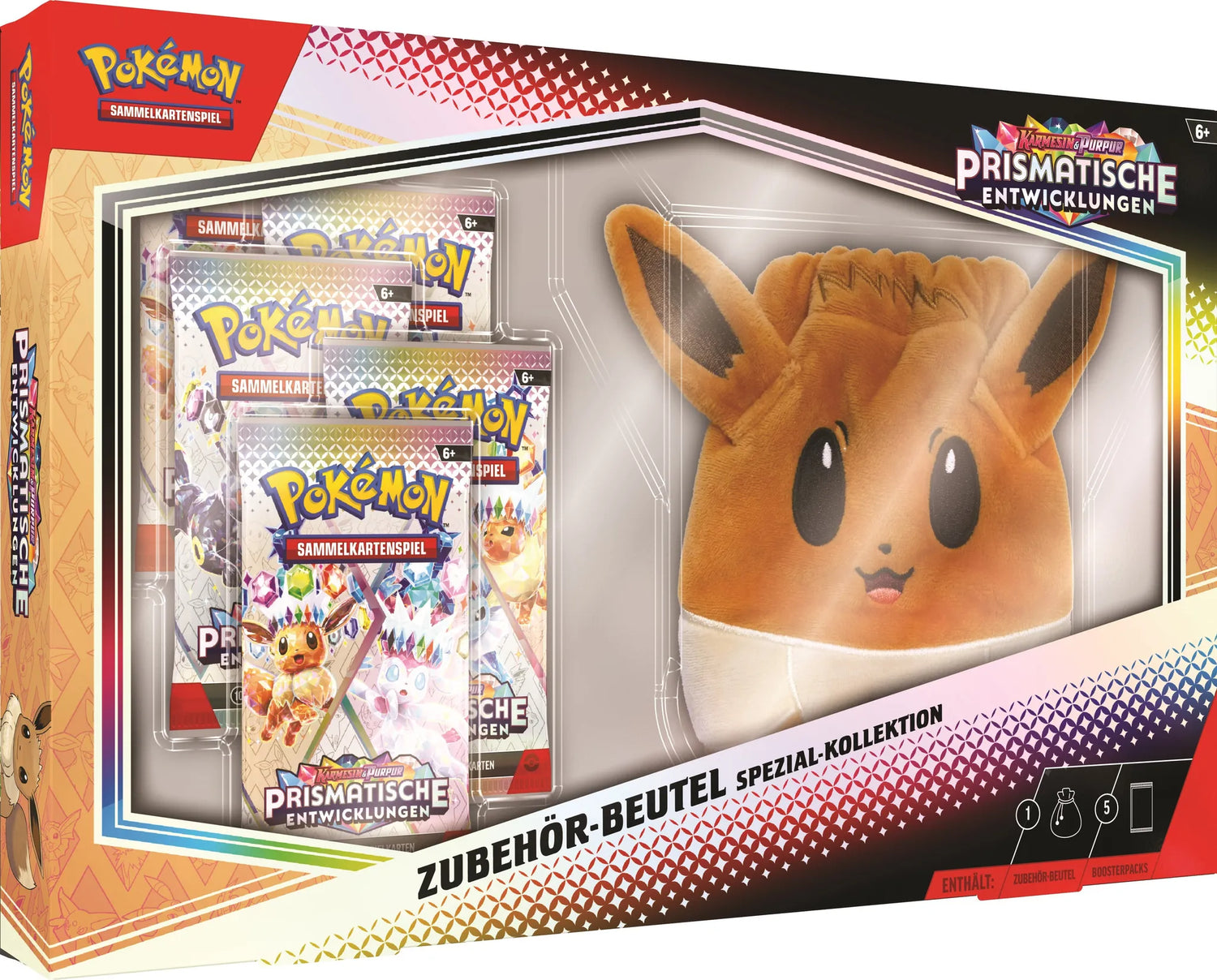 Pokemon TCG: Scarlet & Violet - Prismatic Evolutions Accessory Pouch Special Collection - EN