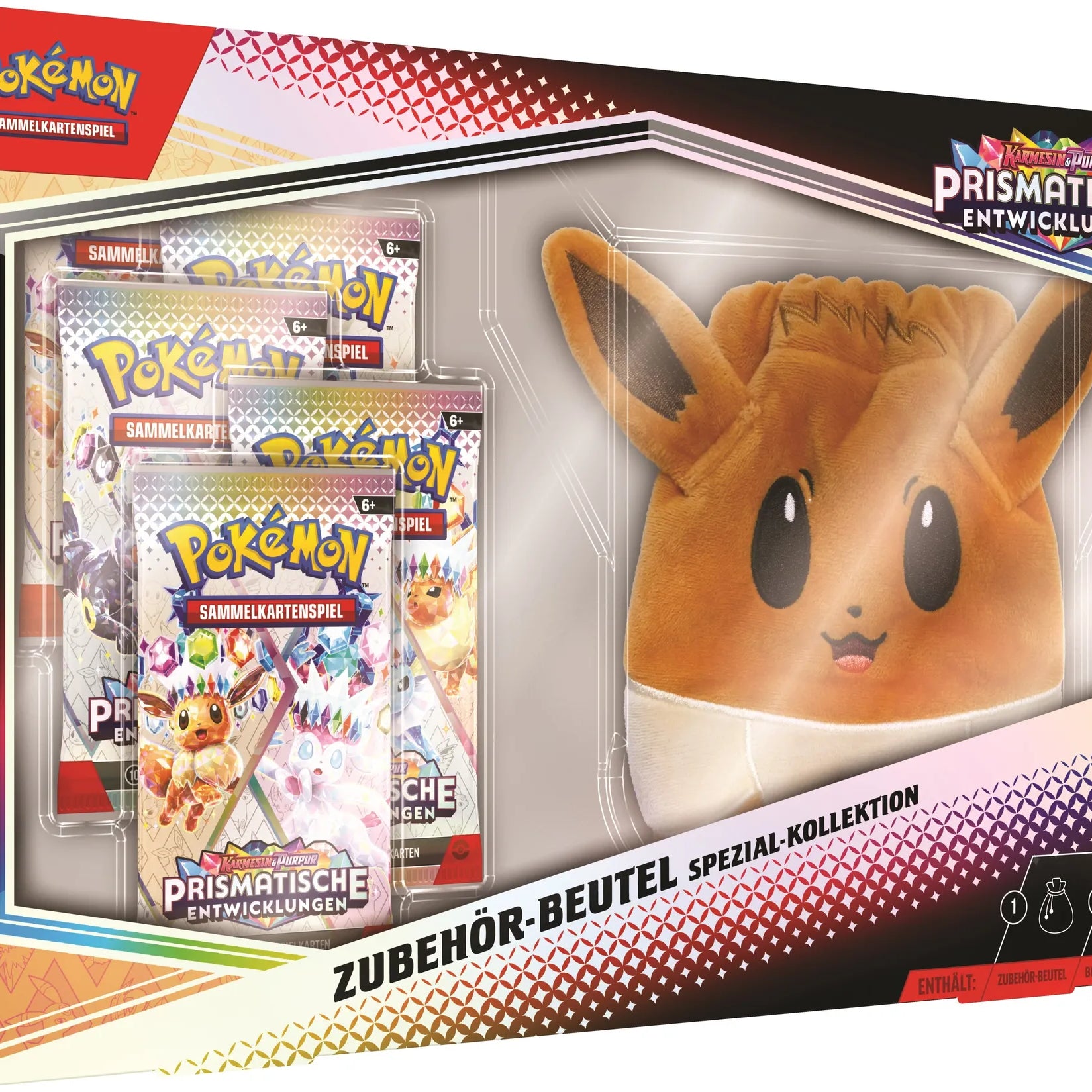 Pokémon Karmesin & Purpur 8.5 Prismatische Entwicklungen – Zubehör Beutel-Spezial-Kollektion - DE