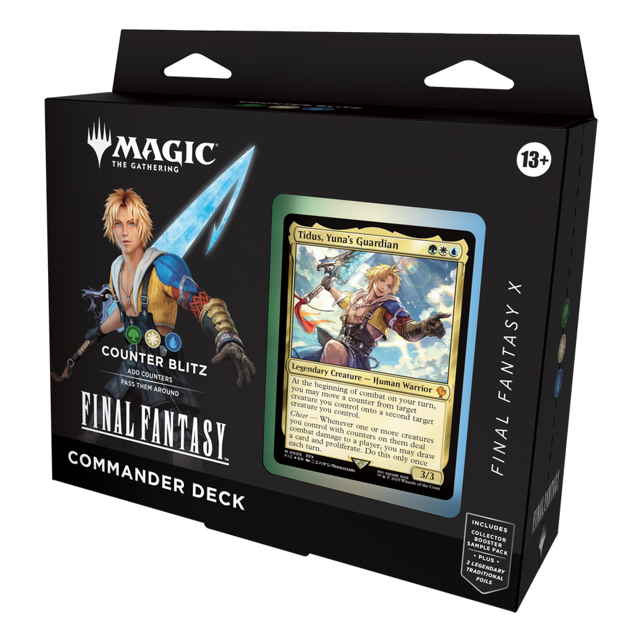 Magic The Gathering Final Fantasy Counter Blitz Commander Deck Englisch
