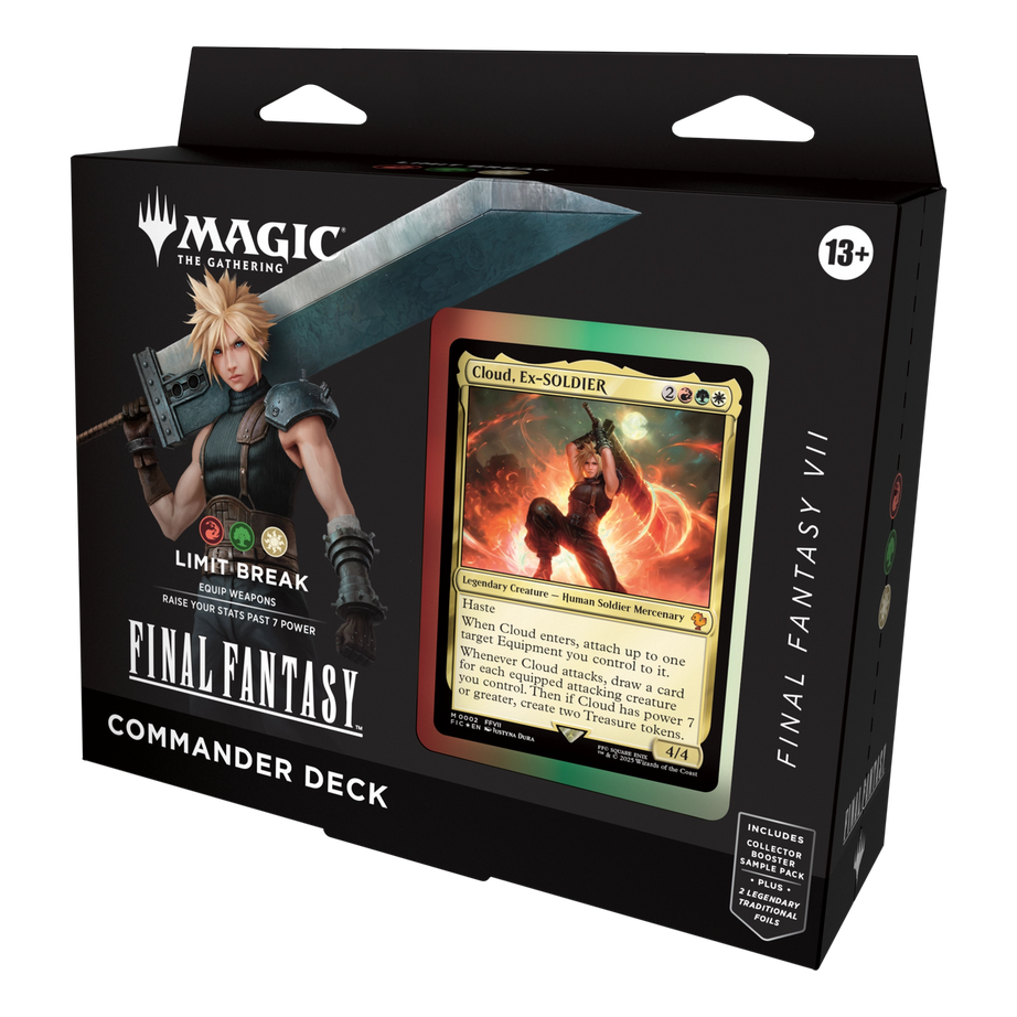 Magic The Gathering Final Fantasy Limit Break Commander Deck Englisch