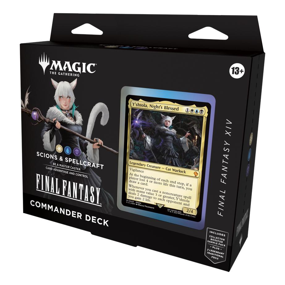 Magic The Gathering Final Fantasy Scions & Spellcraft Commander Deck Englisch