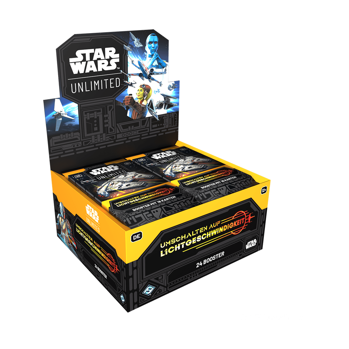 FFG - Star Wars: Unlimited - Jump to Lightspeed Booster Display (24 Booster)