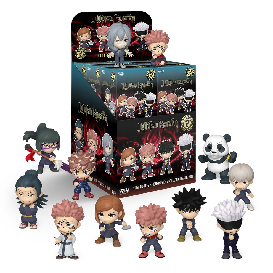 Funko Mystery Minis Jujutsu Kaisen Season 1 – Blindbox und mögliche Figuren