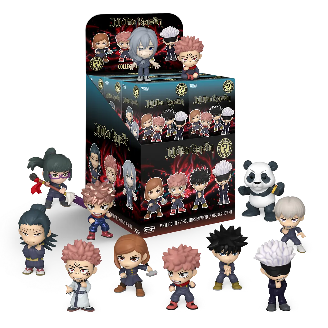 Funko Mystery Minis Jujutsu Kaisen Season 1 – Blindbox und mögliche Figuren
