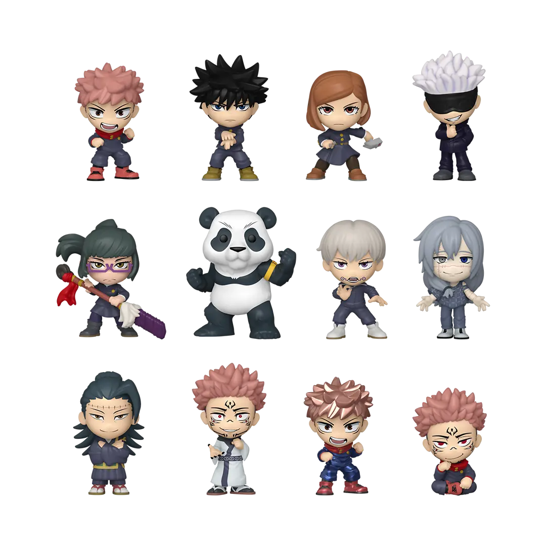 Funko Mystery Minis Jujutsu Kaisen Season 1 – Figurenübersicht