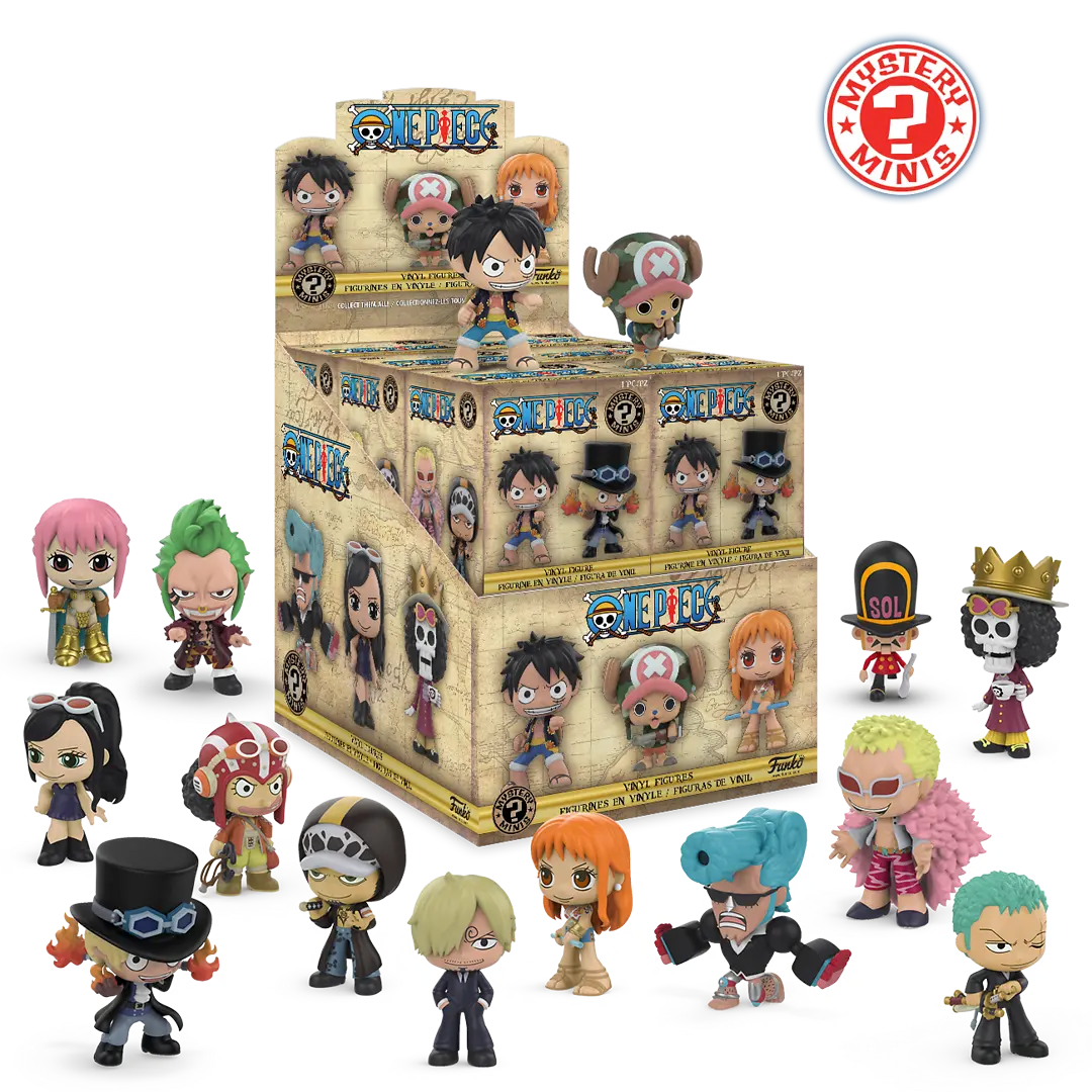 Funko Mystery Minis One Piece Characters – Blindbox und mögliche Figur
