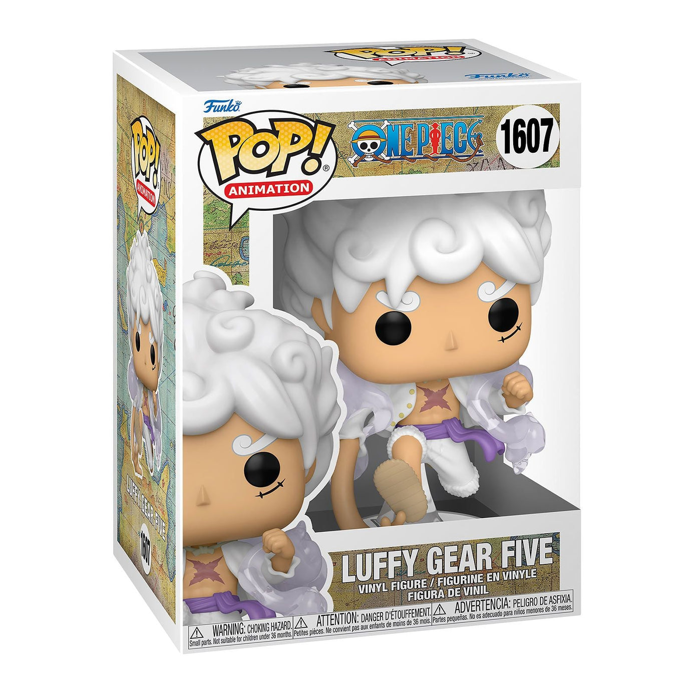 FUNKO POP! One Piece - Luffy Gear 5 #1607 - LAKE - CARDS