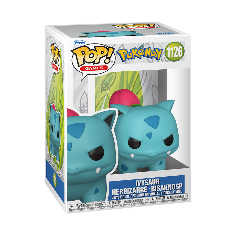 Funko Pop! Pokémon Bisaknosp Ivysaur #1126 – Verpackung