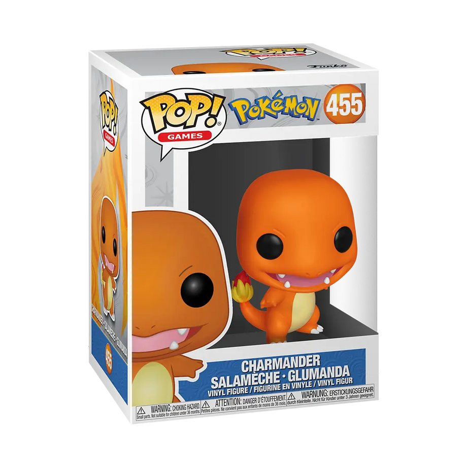 Funko Pop! Pokémon Charmander Glumanda #455 – Verpackung