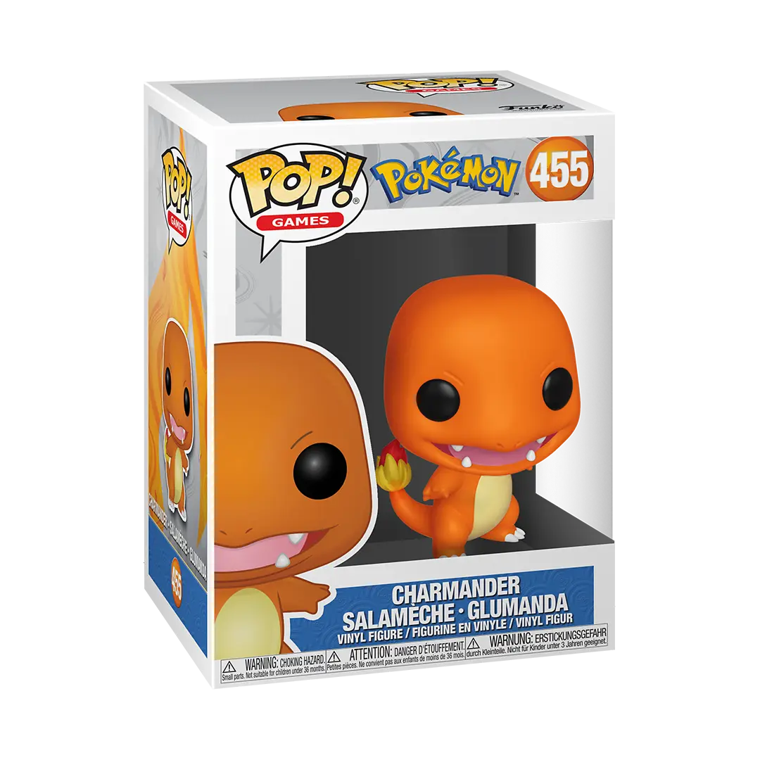Funko Pop! Pokémon Charmander Glumanda #455 – Verpackung