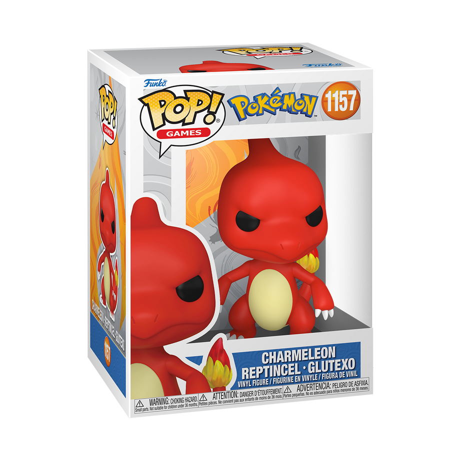 Funko Pop! Pokémon Charmeleon Glutexo #1157 – Vorderseite