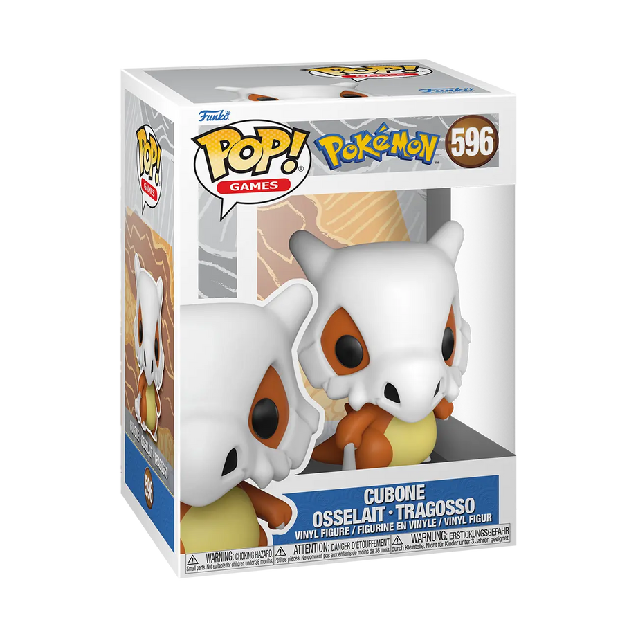 Funko Pop! Pokémon Cubone Tragosso #596 – Verpackung