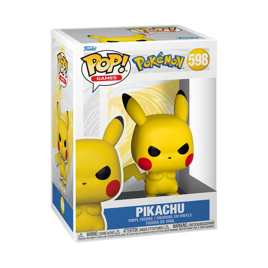 Funko Pop! Pokémon Grumpy Pikachu #598 – Verpackung
