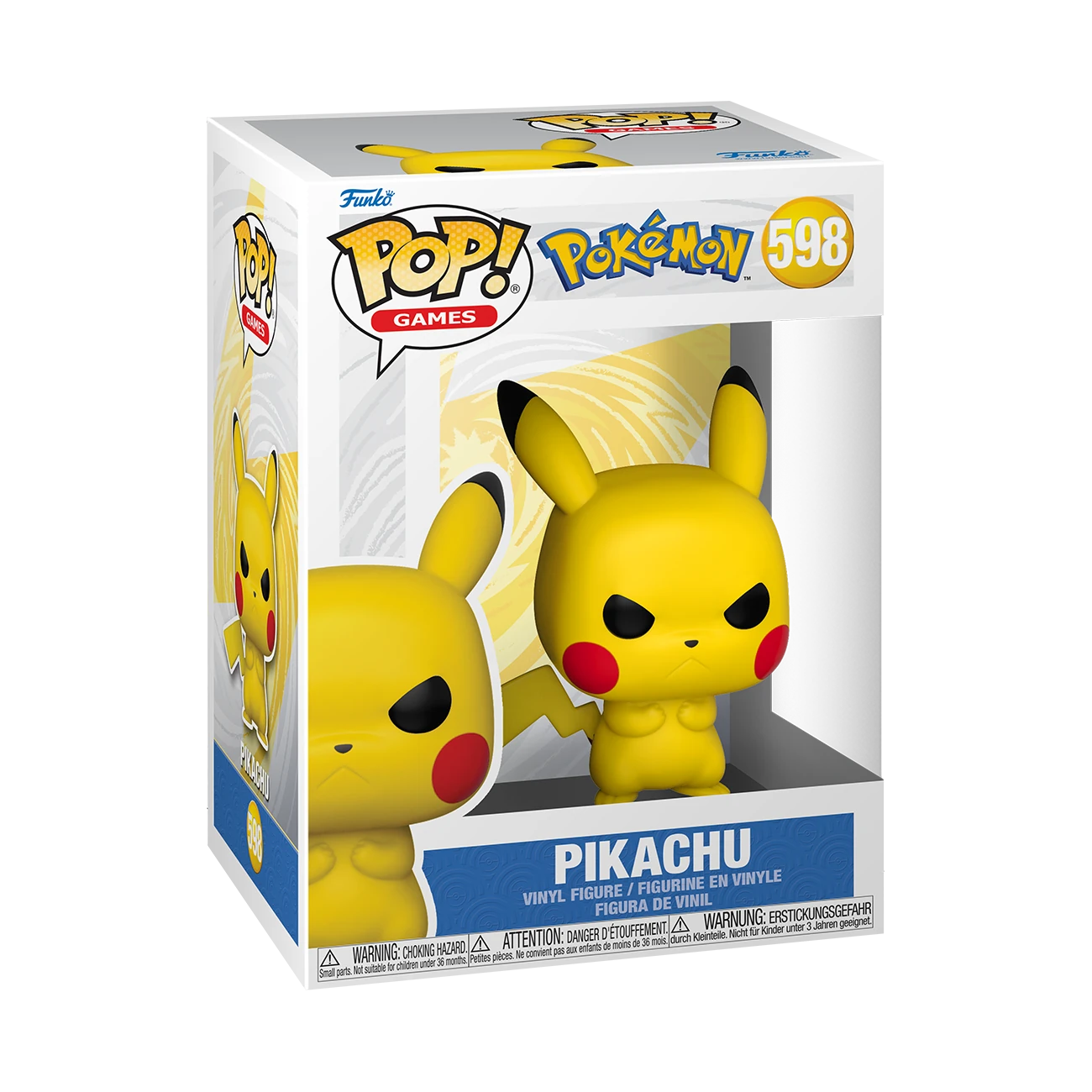 Funko Pop! Pokémon Grumpy Pikachu #598 – Verpackung