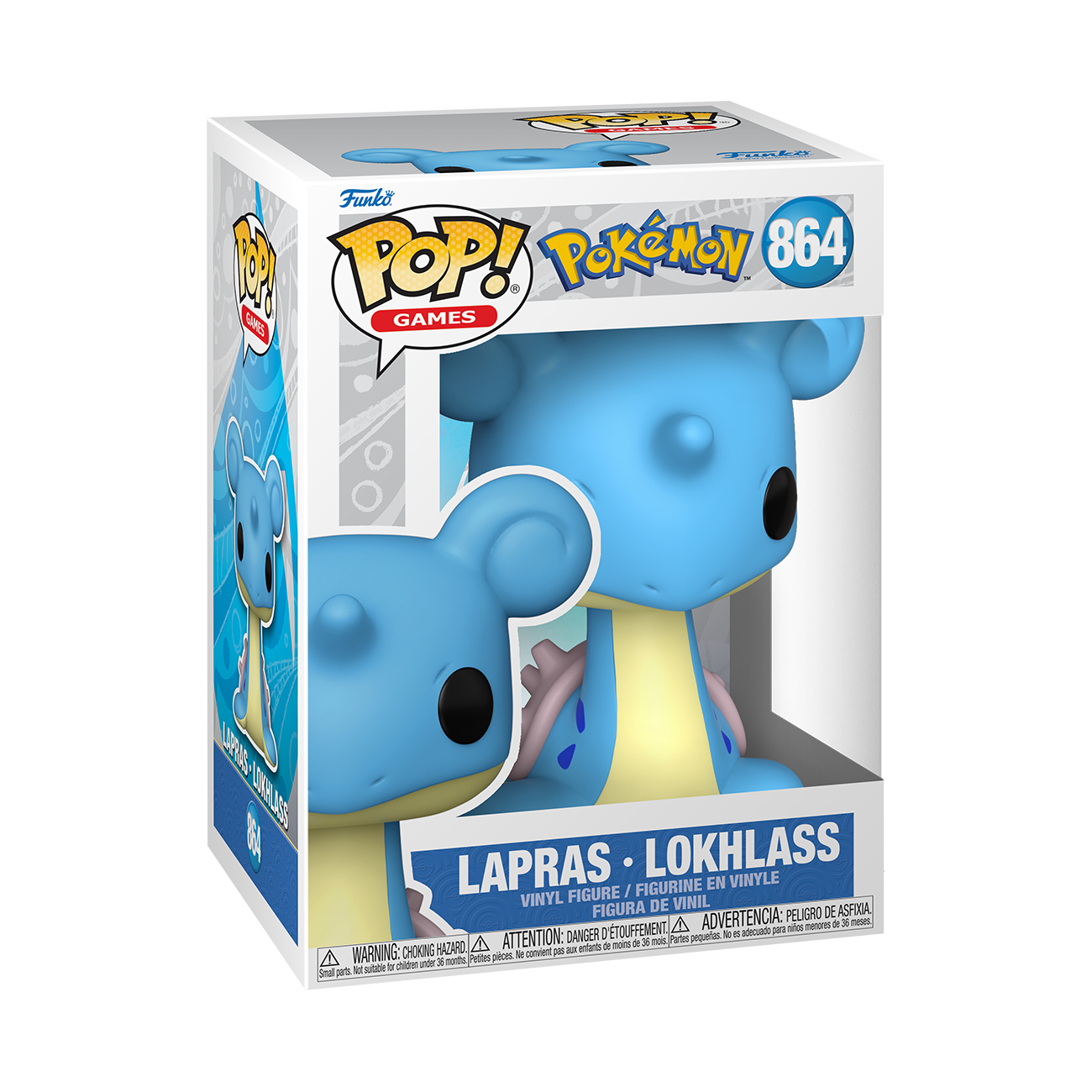Funko Pop Pokémon Lapras #864 Produktansicht
