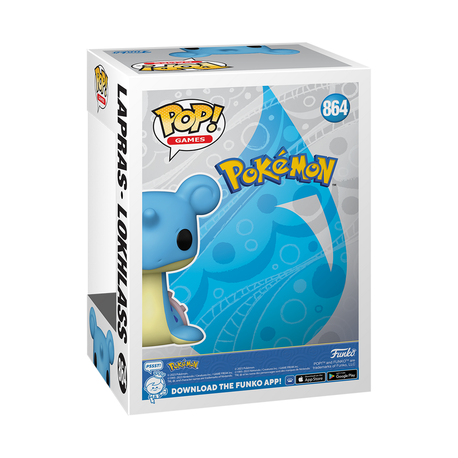 Funko Pop Pokémon Lapras #864 in Fensterbox