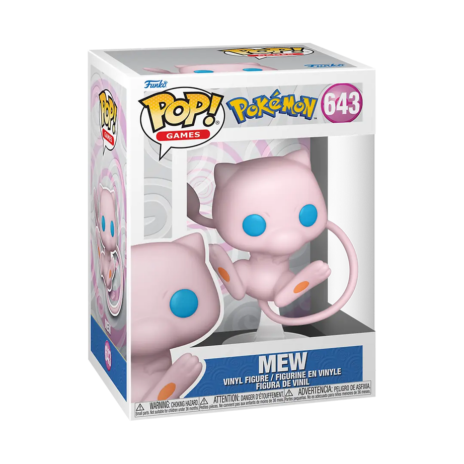 Funko Pop! Pokémon Mew #643 – Verpackung