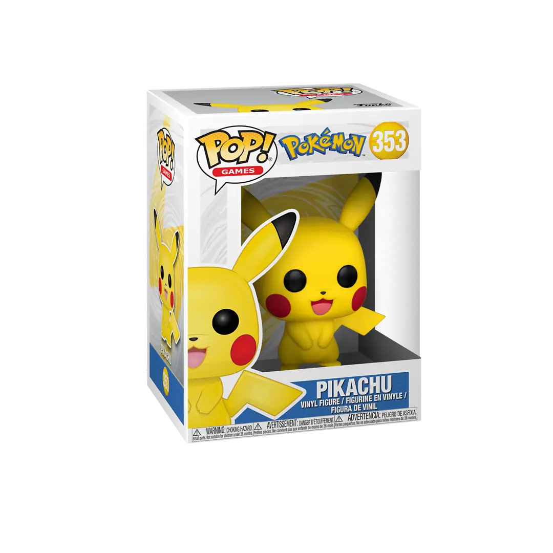 Funko Pop Pokémon Pikachu #353 in Fensterbox