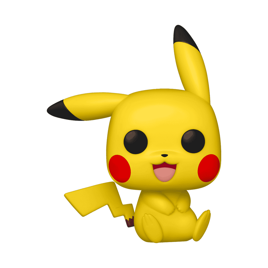 Funko Pop Pokémon Pikachu Sitting #842 in Fensterbox