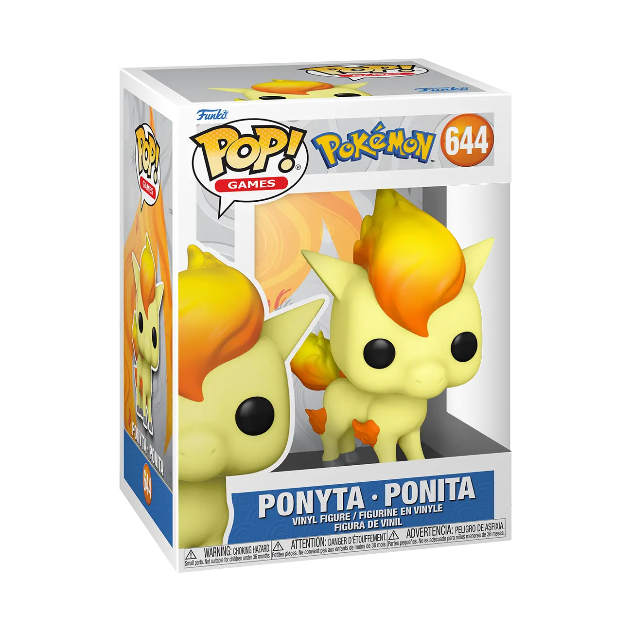Funko Pop Pokémon Ponyta Ponita #644 Produktansicht