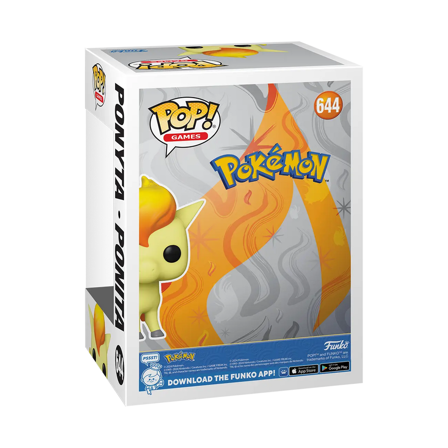 Funko Pop Pokémon Ponyta Ponita #644 in Fensterbox