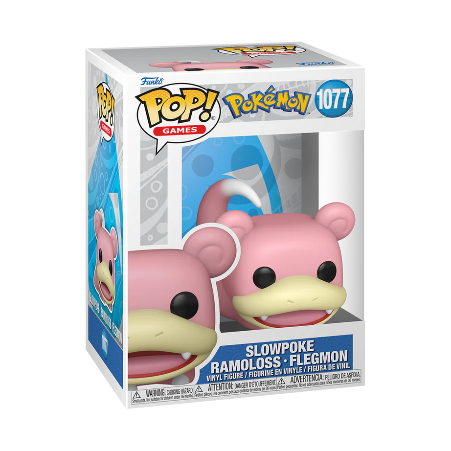 Funko Pop! Pokémon Slowpoke Flegmon #1077 – Verpackung