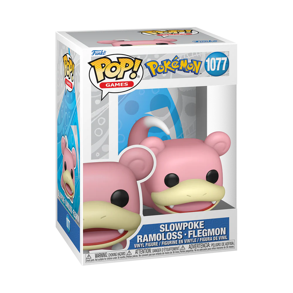 Funko Pop! Pokémon Slowpoke Flegmon #1077 – Verpackung