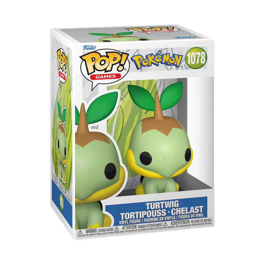 Funko Pop Pokémon Turtwig Chelast #1078 Produktansicht