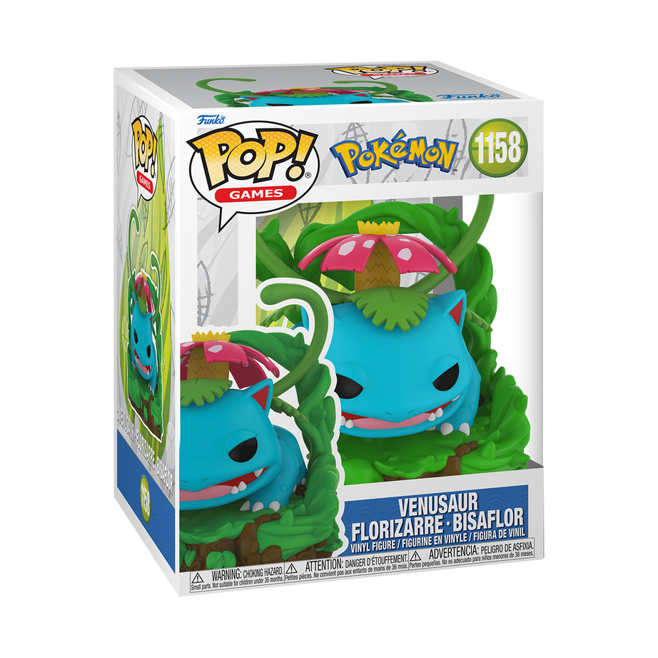 Funko Pop Premium Pokémon Venusaur Bisaflor #1158 Produktansicht