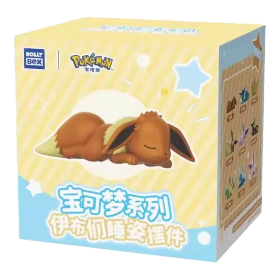 Holly Box Pokémon Sleeping Eeveelutions Blind Box freigestellt