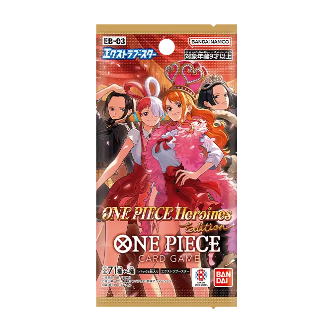 One Piece Card Game – EB-03 Heroines Edition – Booster Pack – JP