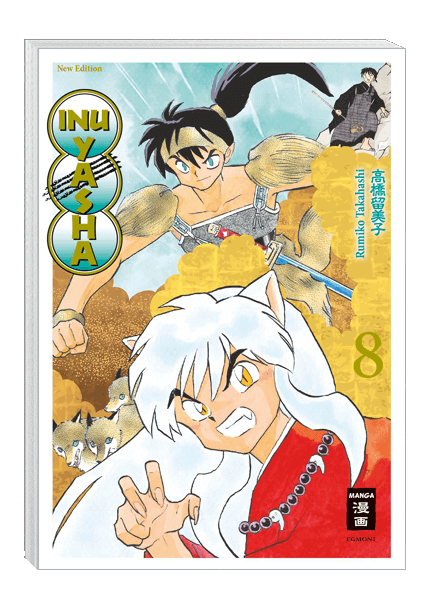 Inu Yasha New Edition 08 – offizielles deutsches Cover von Egmont Manga