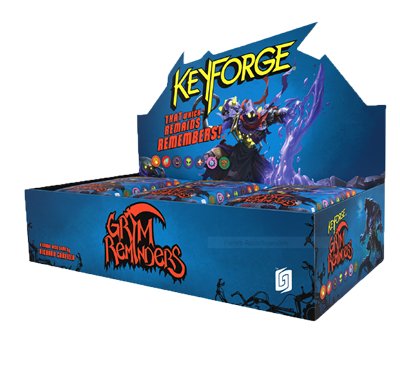 KEYFORGE: GRIM REMINDERS ARCHON DECK DISPLAY (12 DECKS) - EN - LAKE - CARDS