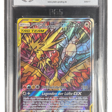 Lavados & Zapdos & Arktos GX SM210 PGS 9.5 gegradet – Deutsch